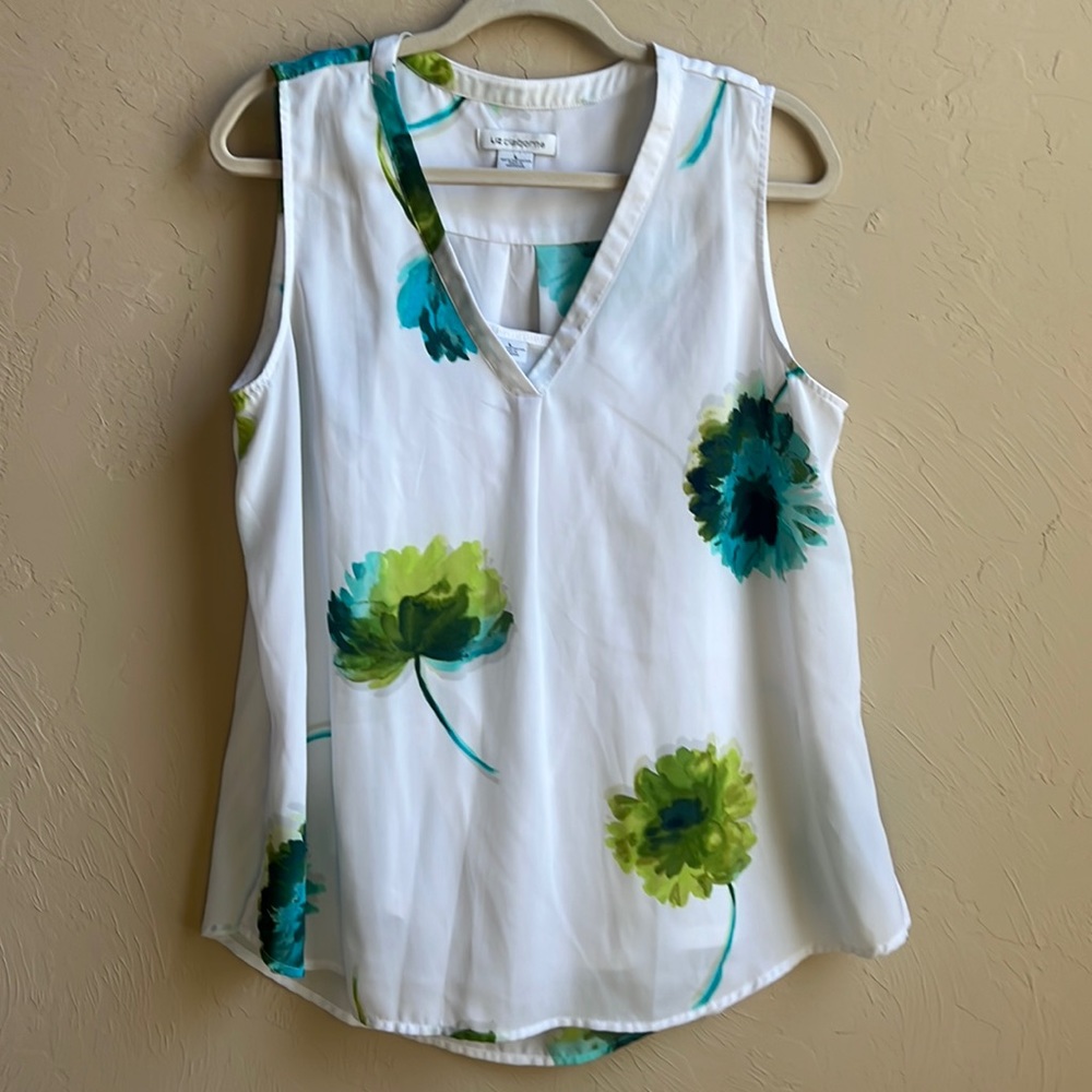 Liz Claiborne V Neck Tank Top